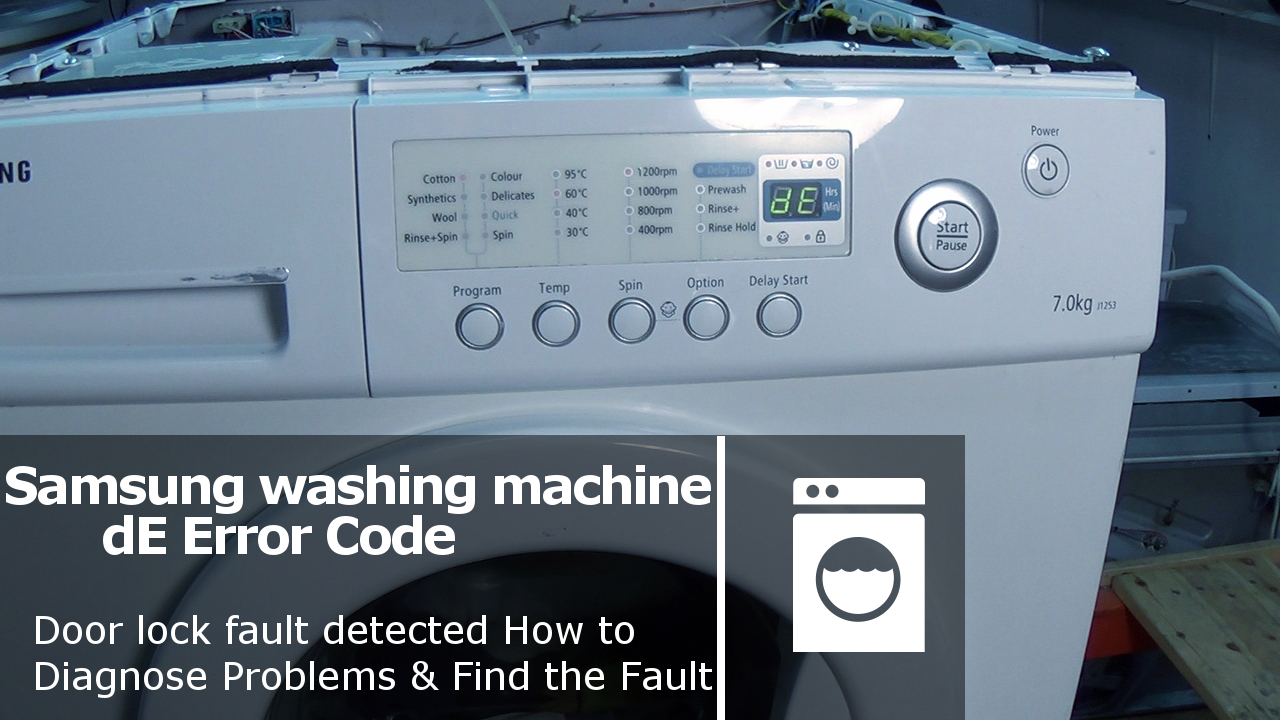 Fix DDC Error: Samsung Washer Door Detection Guide