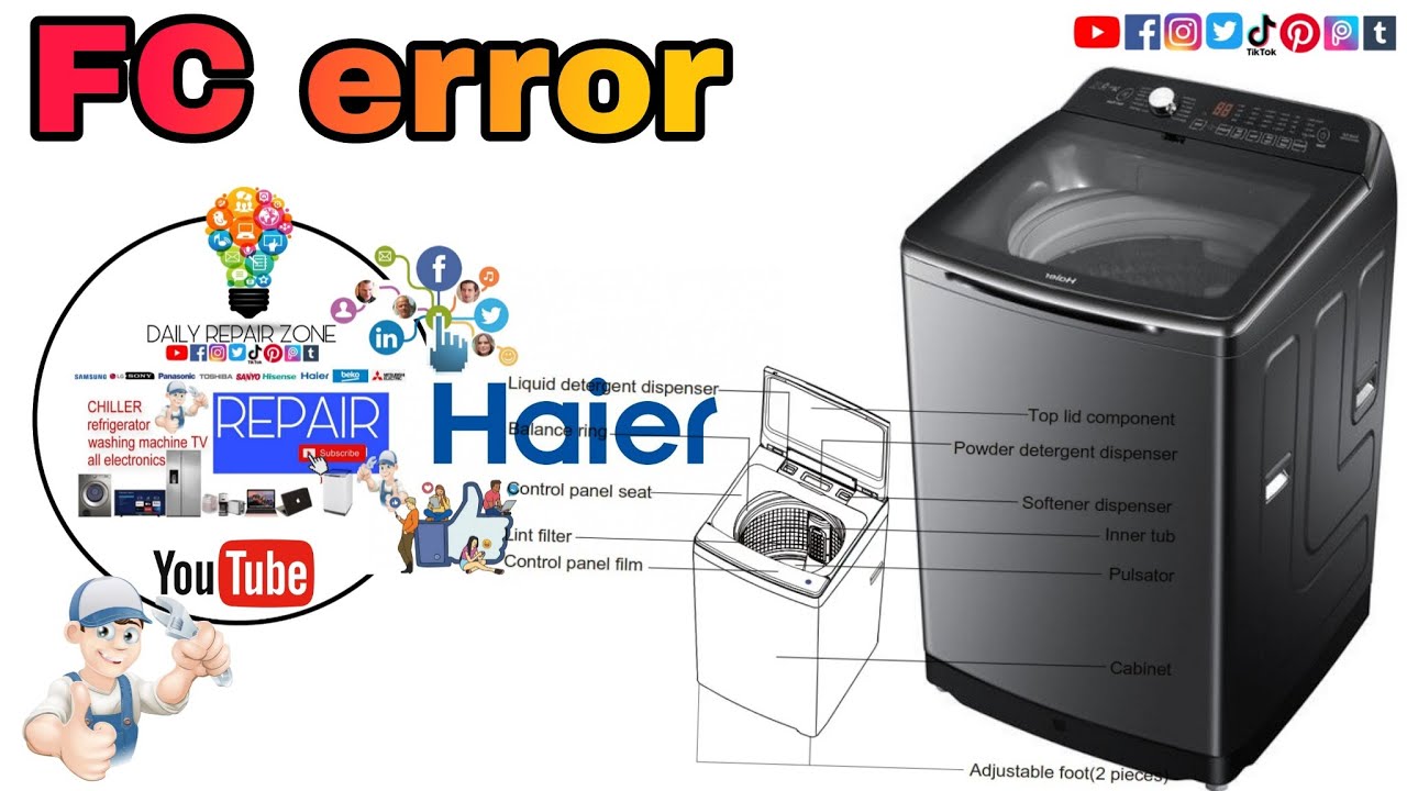 How Fix Error Code FC0: Haier Washer Repair Tips