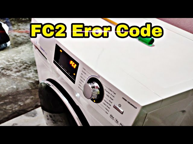 How Fix Error Code FC2: Haier Washer Solutions