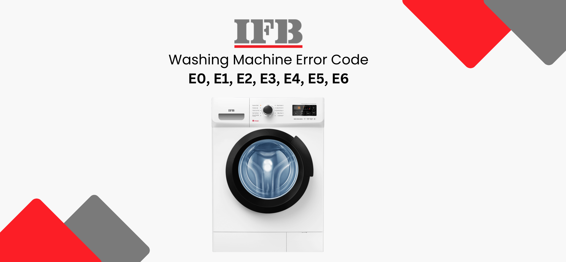 Samsung Washer E3 Error: Motor Issues & Solutions